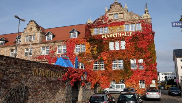 der ehemalige Marstall jetzt die Markthalle