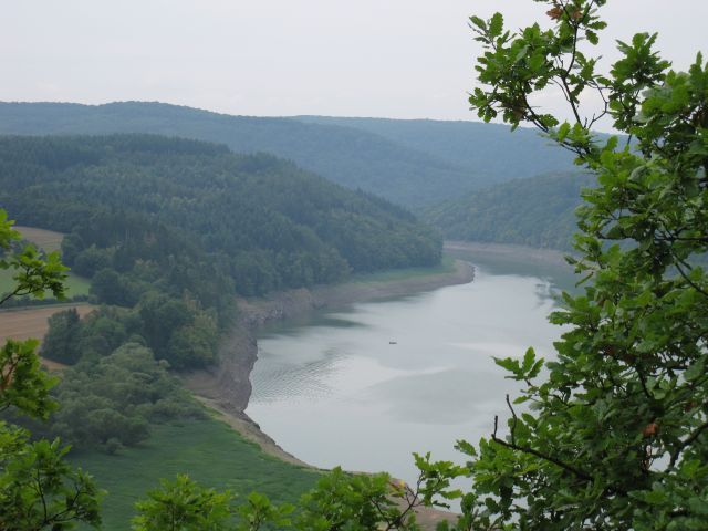 Ederseeblick vom Urwaldsteig 2015