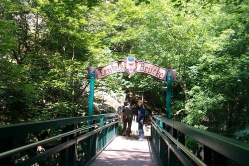 im Bodetal Teufelsbruecke